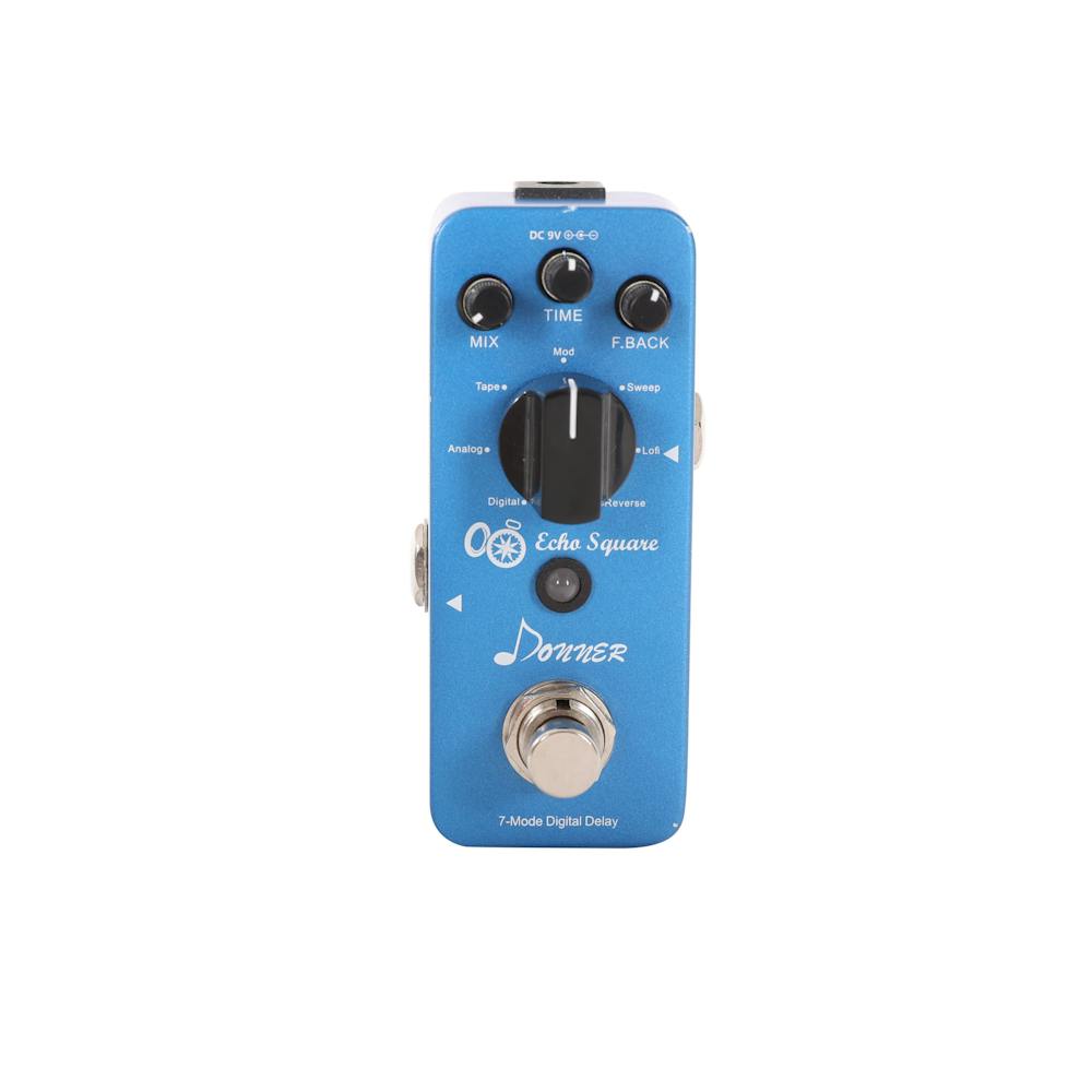 Second Hand Donner Echo Square 7-Mode Digital Delay Mini Pedal