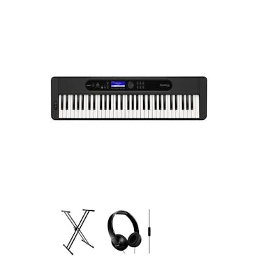Casio CT-S400C5 Digital Piano in Black Bundle