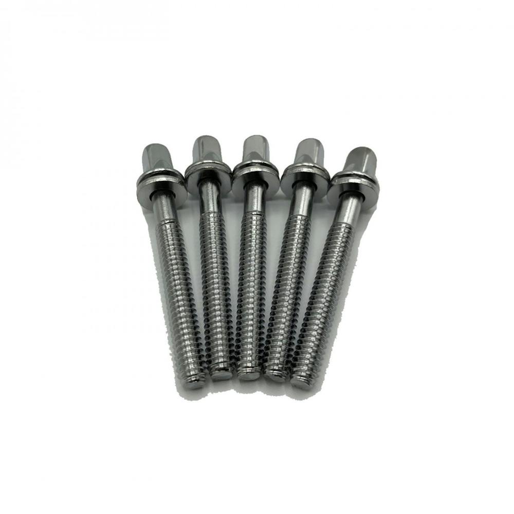 Worldmax Pack of 5 42mm Tension Rods in Chrome