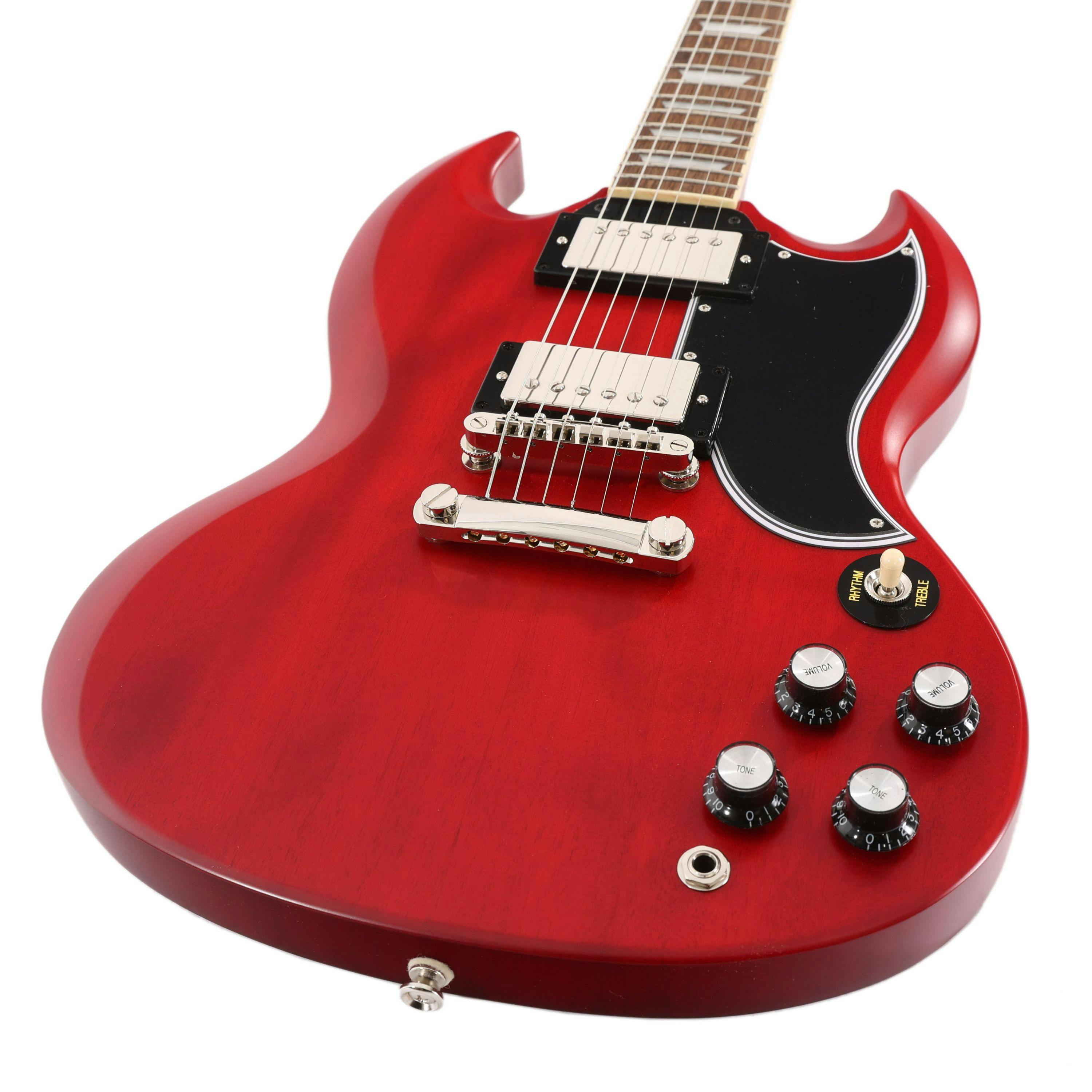 Epiphone 1961 Les Paul SG Standard Electric Guitar in Aged Sixties Cherry -  Andertons Music Co.