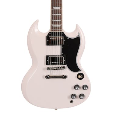 B Stock : Epiphone 1961 Les Paul SG Standard Electric Guitar in Aged Classic White