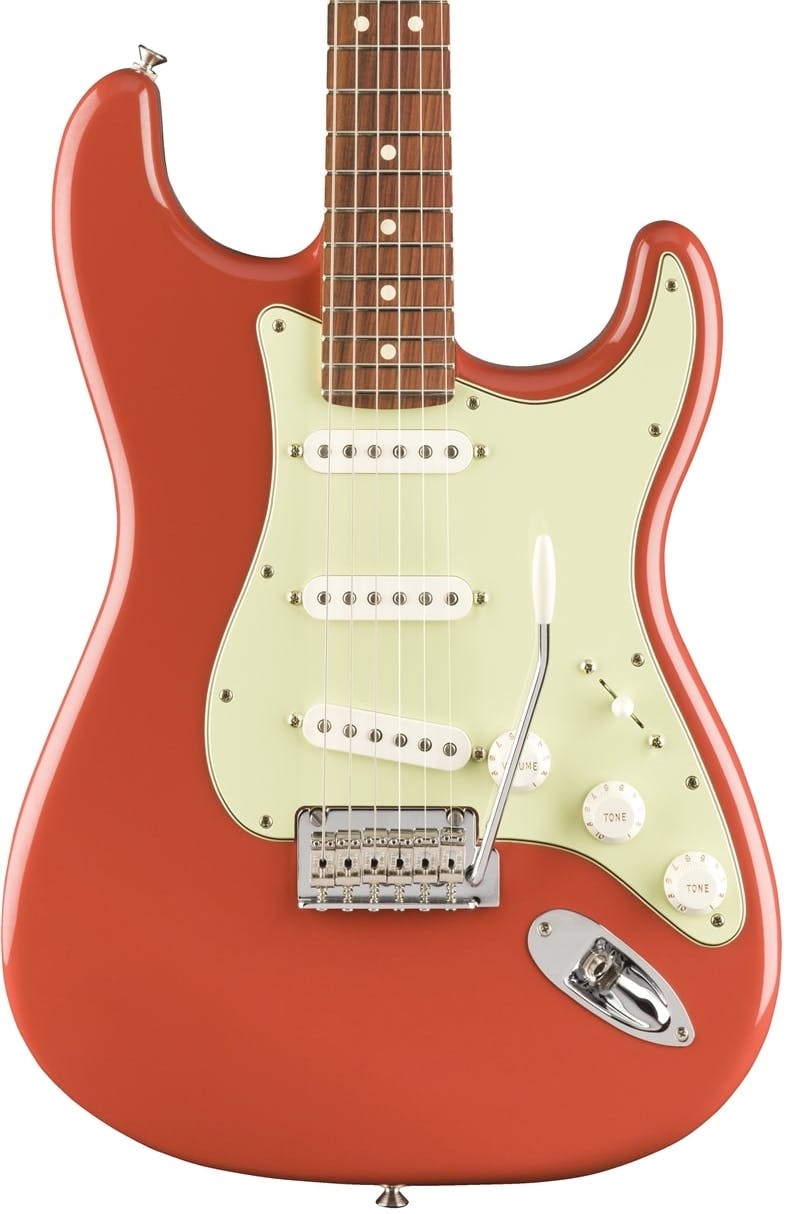 Fender Limited Edition Player Stratocaster in Fiesta Red with Pau 