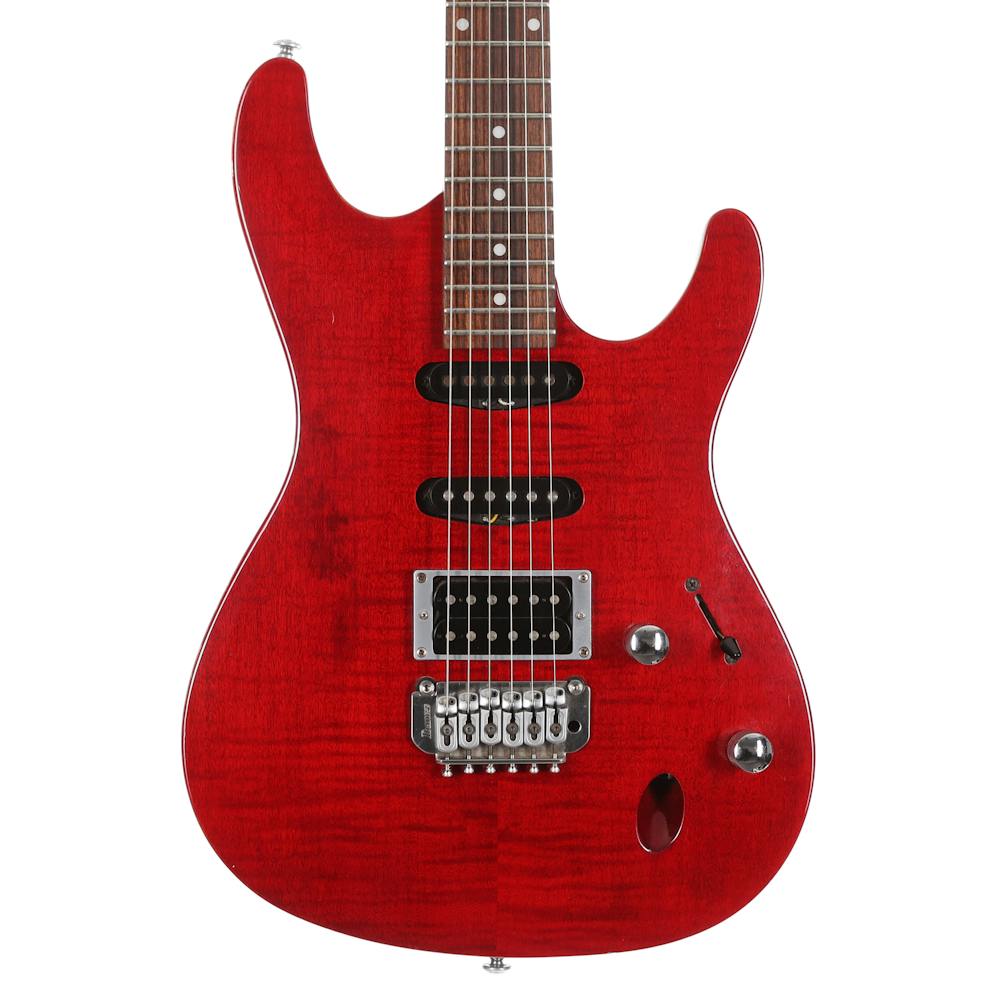 Second Hand Ibanez SA160QM Standard 100 Series HSS in Red