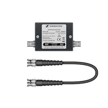 Sennheiser EW-D AB (U) Inline Antenna Booster, +10dB Gain, BNC Connectors, 823-865 MHz