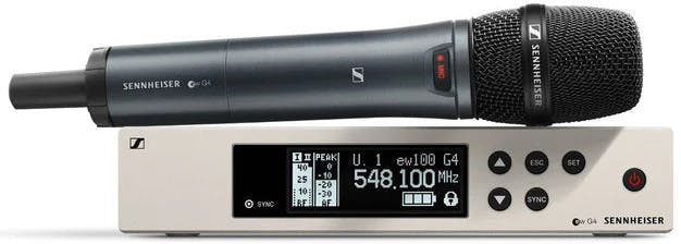 Sennheiser EW100 G4 835 S E Wireless Vocal Set E835 Mic Capsule