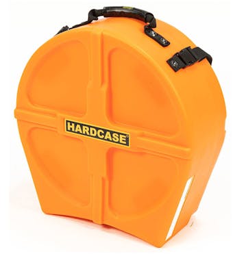 Hardcase 14" Fully Lined Snare Case - Orange