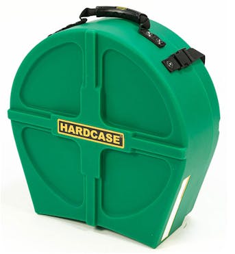 Hardcase Fully Lined 12" Snare Drum Case in Dark Green