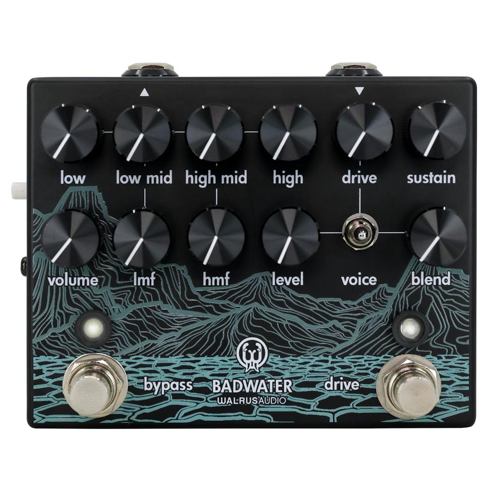 B Stock : Walrus Audio Badwater Bass Preamp & D.I. Pedal