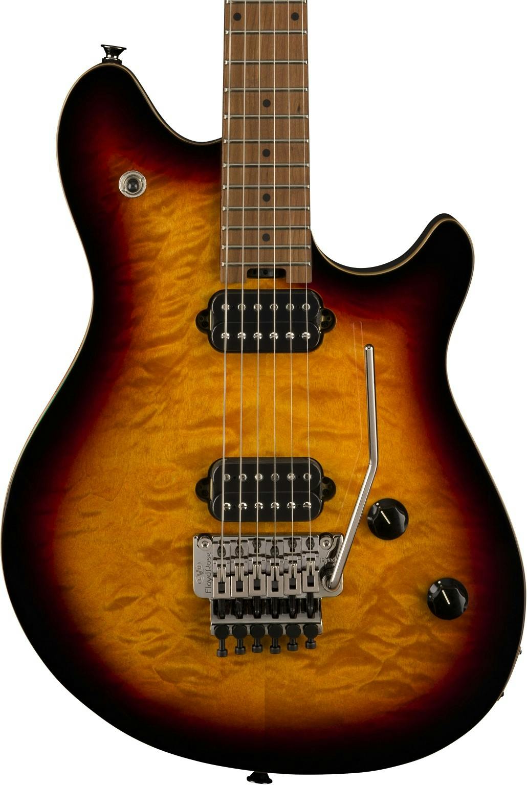 EVH Wolfgang WG Standard QM Electric Guitar in 3 Colour Sunburst