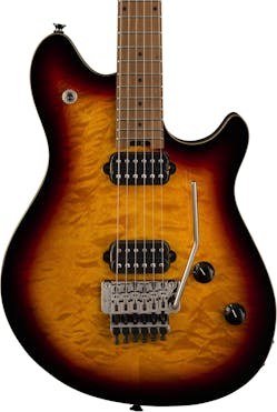 EVH Wolfgang WG Standard QM Electric Guitar in 3-Colour Sunburst
