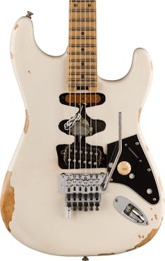 EVH Frankenstein Relic Series Electric Guitar in White