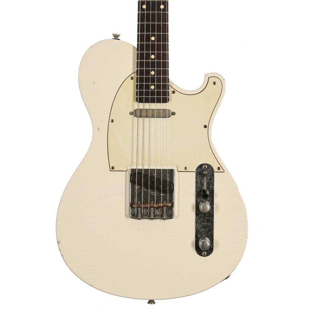 Seth Baccus Shoreline T Electric Guitar in Aged Olympic White