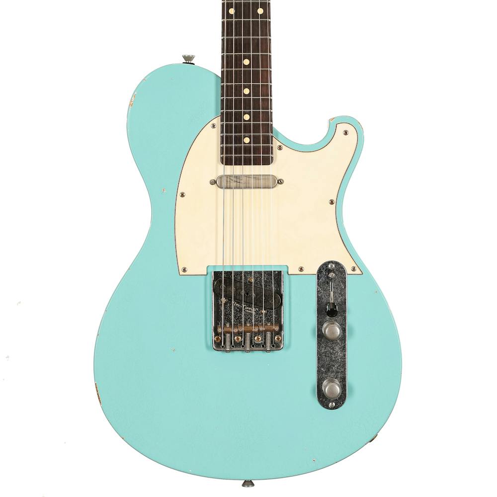 Seth Baccus Shoreline T Electric Guitar in Aged Sonic Blue