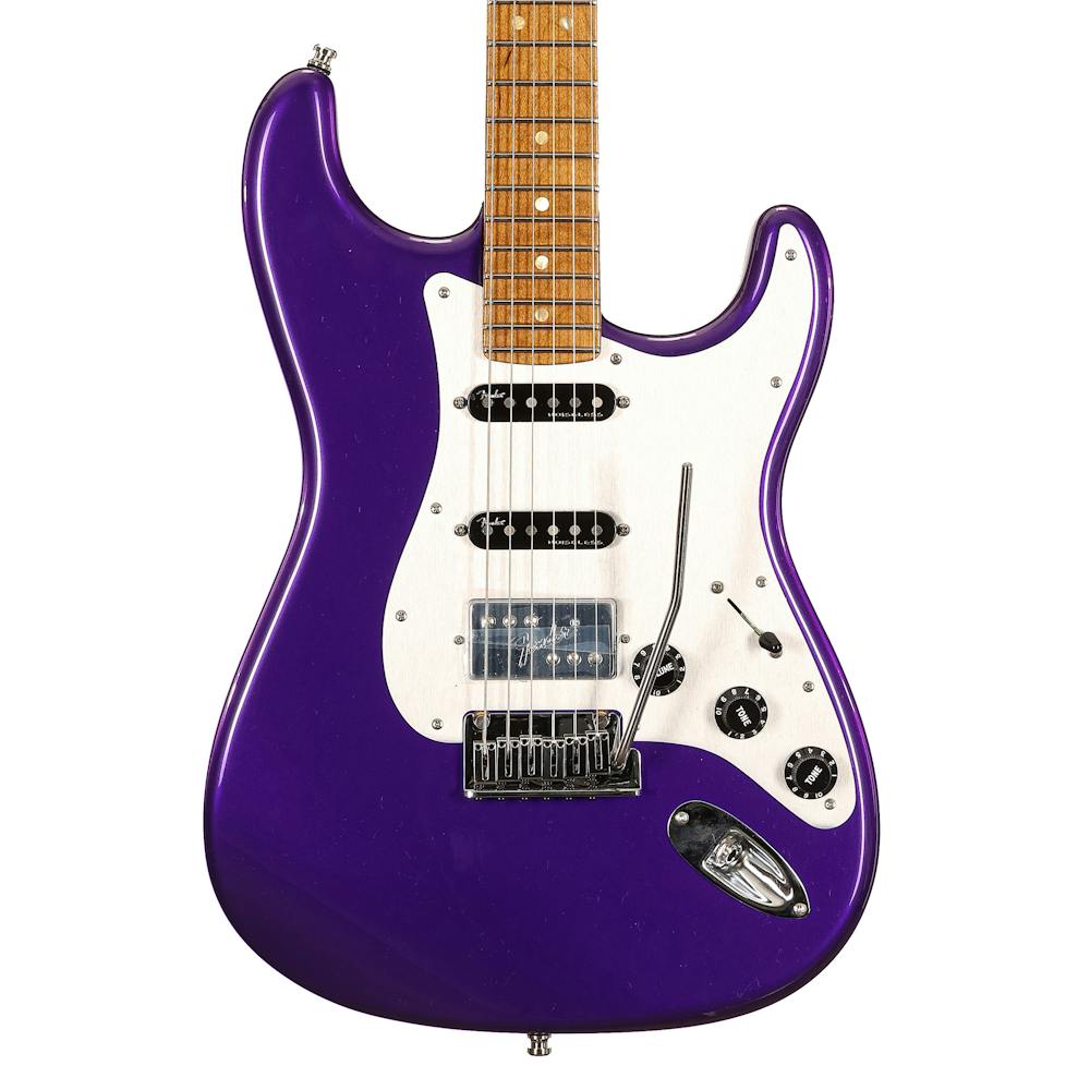 Fender Custom Shop Super Strat HSS NOS Electric Guitar in Deep Purple Metallic