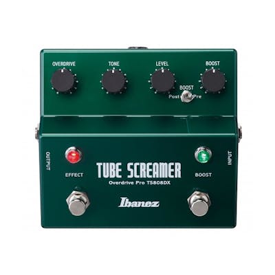 Ibanez TS808DX Tube Screamer Overdrive with Boost