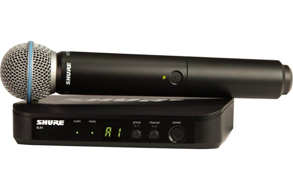 Shure BLX24 with Beta 58A Analogue Wireless Vocal System