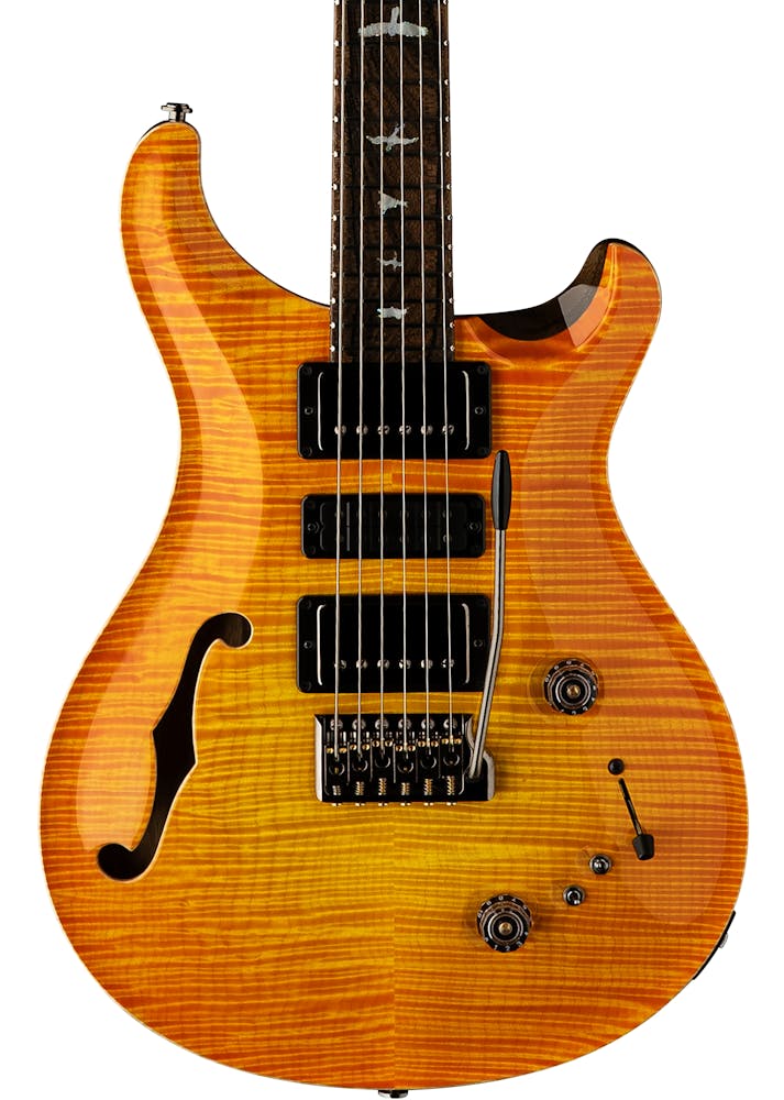PRS Private Stock Special Semi-Hollow Limited Edition Electric Guitar in Citrus Glow