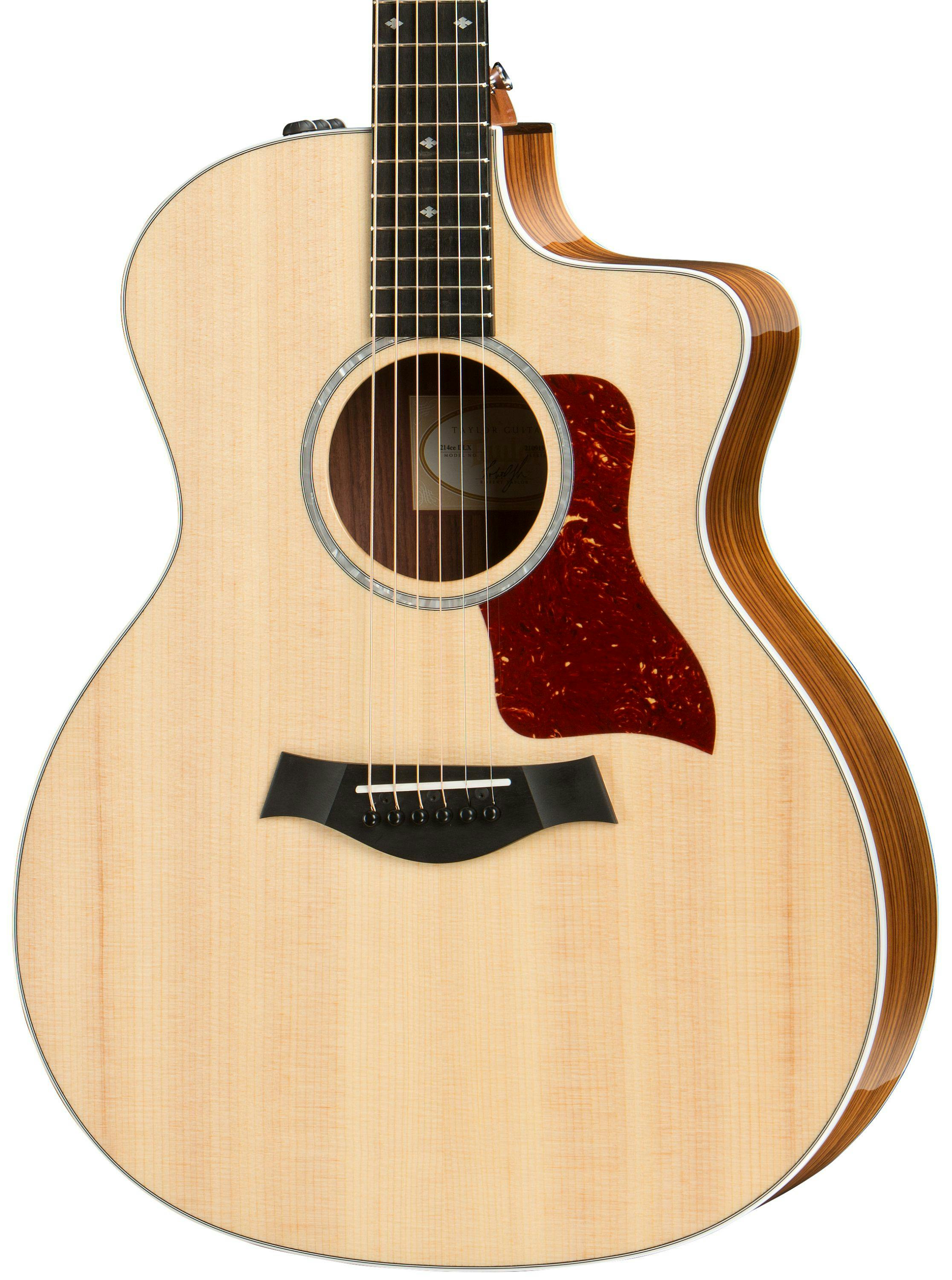 Taylor 214ce DLX Grand Auditorium Electro Acoustic Guitar in 