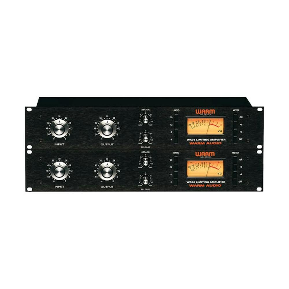 B Stock : Warm Audio WA76 1176 Style Rackmount FET Compressor (Stereo Pair)