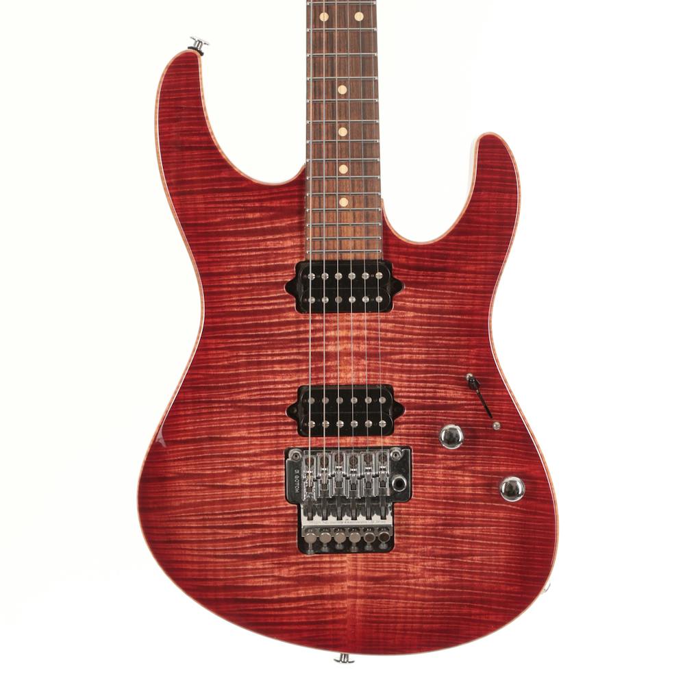 Second Hand Suhr Pro Series M5 Modern in Faded Trans Wine Red Burst