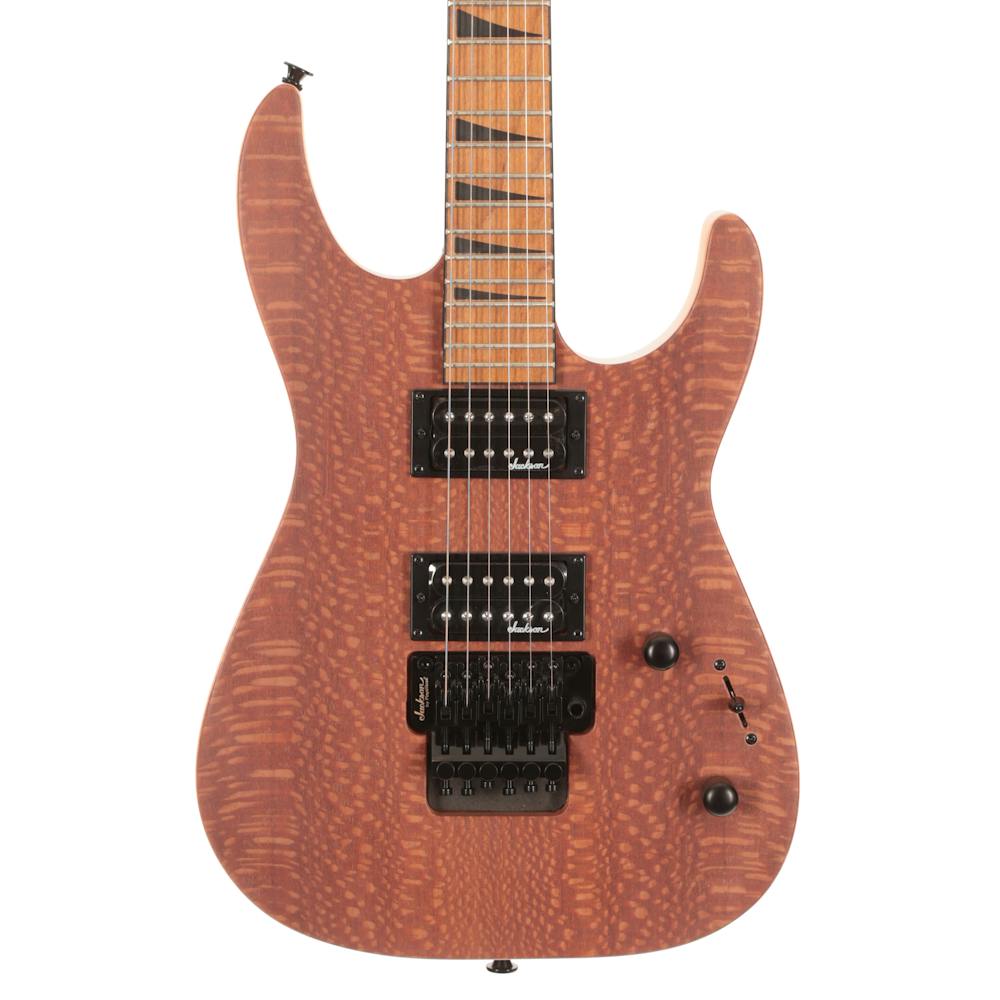 B Stock : Jackson Limited Edition JS Series Dinky JS42 DKM Lacewood Electric Guitar in Natural