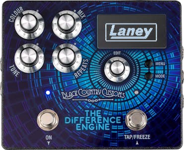Black Country Customs by Laney The Difference Engine Stereo Delay Pedal
