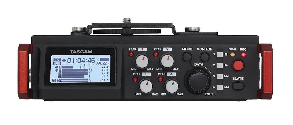 Tascam DR-701D 6-Track Audio Recorder for DSLR Cameras with HDMI