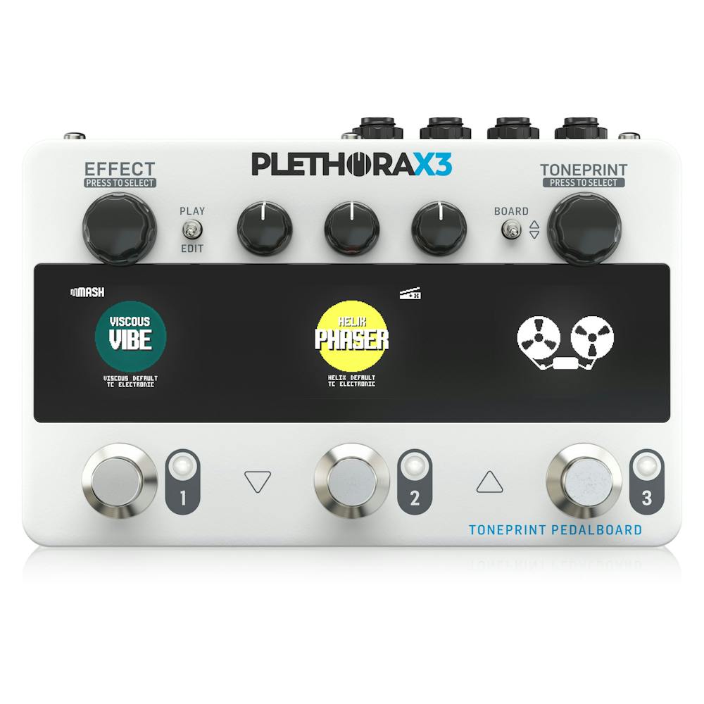 TC Electronic Plethora X3 TonePrint Multi-FX Pedalboard