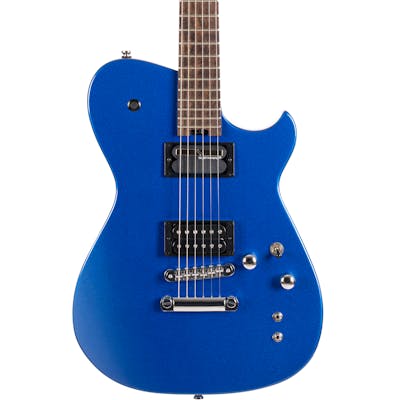 Manson Meta Series MBM-2H Sustainiac Matt Bellamy Signature Electric Guitar in Blue Bell