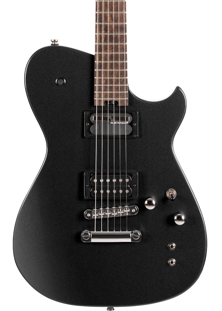 Manson Meta Series MBM-2H Sustainiac Matt Bellamy Signature Electric Guitar in Satin Black
