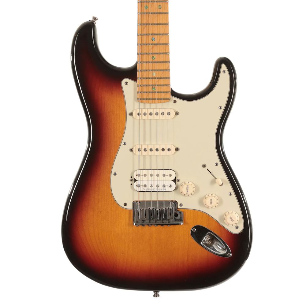 Second Hand Fender American Deluxe Stratocaster in 3-Tone Sunburst