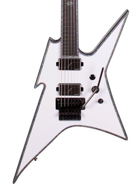 BC Rich Extreme Series Ironbird Electric Guitar with Floyd Rose in Matte White