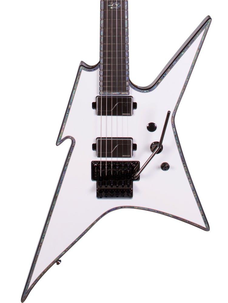 BC Rich Extreme Series Ironbird Electric Guitar with Floyd Rose in Matte White