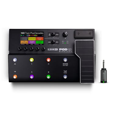 Line 6 Pod Go Wireless Modelling and Multi-Effects Pedal