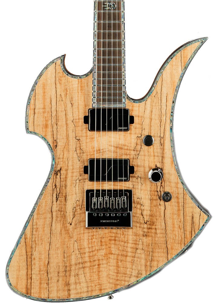 BC Rich Extreme Series Mockingbird Exotic Electric Guitar with EverTune in Spalted Maple