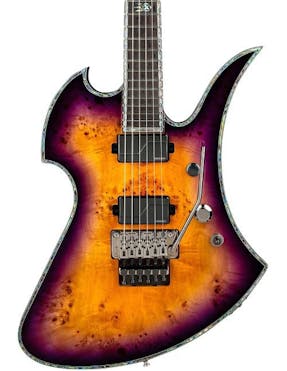BC Rich Extreme Series Mockingbird Exotic Electric Guitar with Floyd Rose in Purple Haze