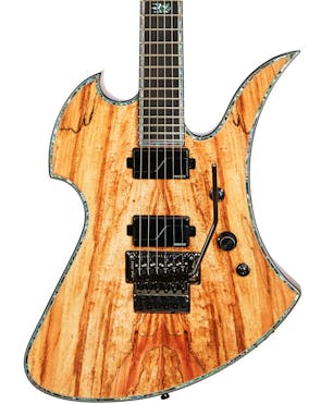 BC Rich Extreme Series Mockingbird Exotic Electric Guitar with Floyd Rose in Spalted Maple