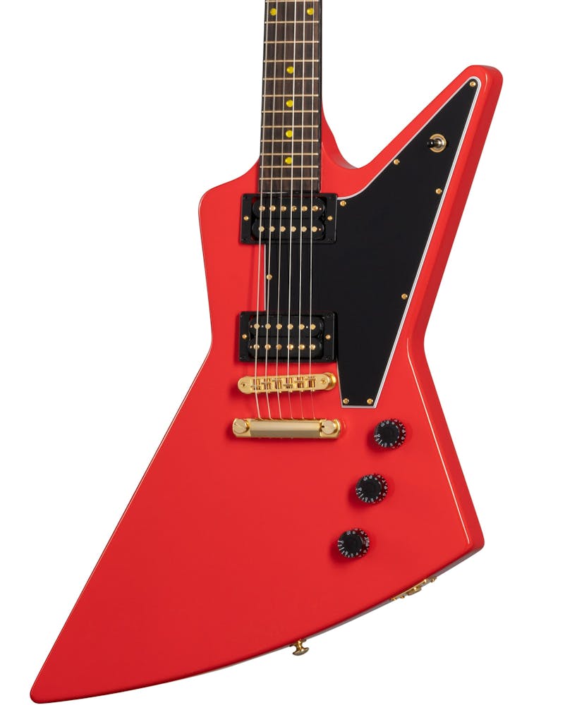 Gibson USA Lzzy Hale Signature Explorerbird Electric Guitar in Cardinal Red