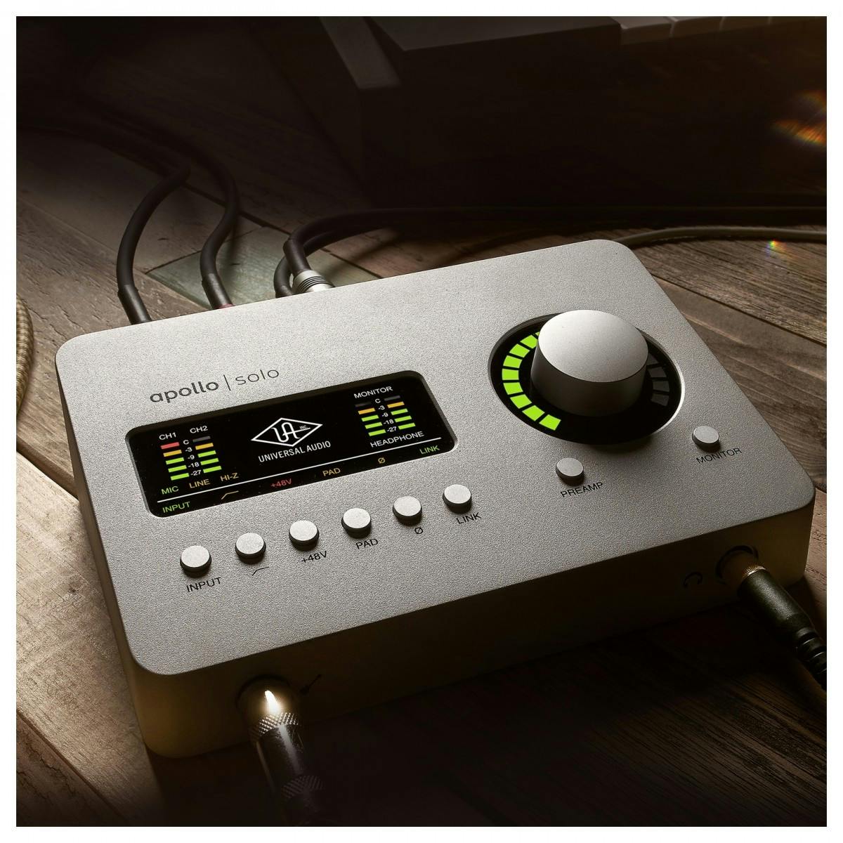 Universal Audio Apollo Solo Heritage Edition Thunderbolt 3 Audio Interface  - Andertons Music Co.