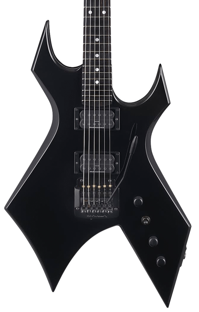 BC Rich USA Custom Shop Limited Edition Stranger Things NJ Warlock Electric Guitar in Liquid Black