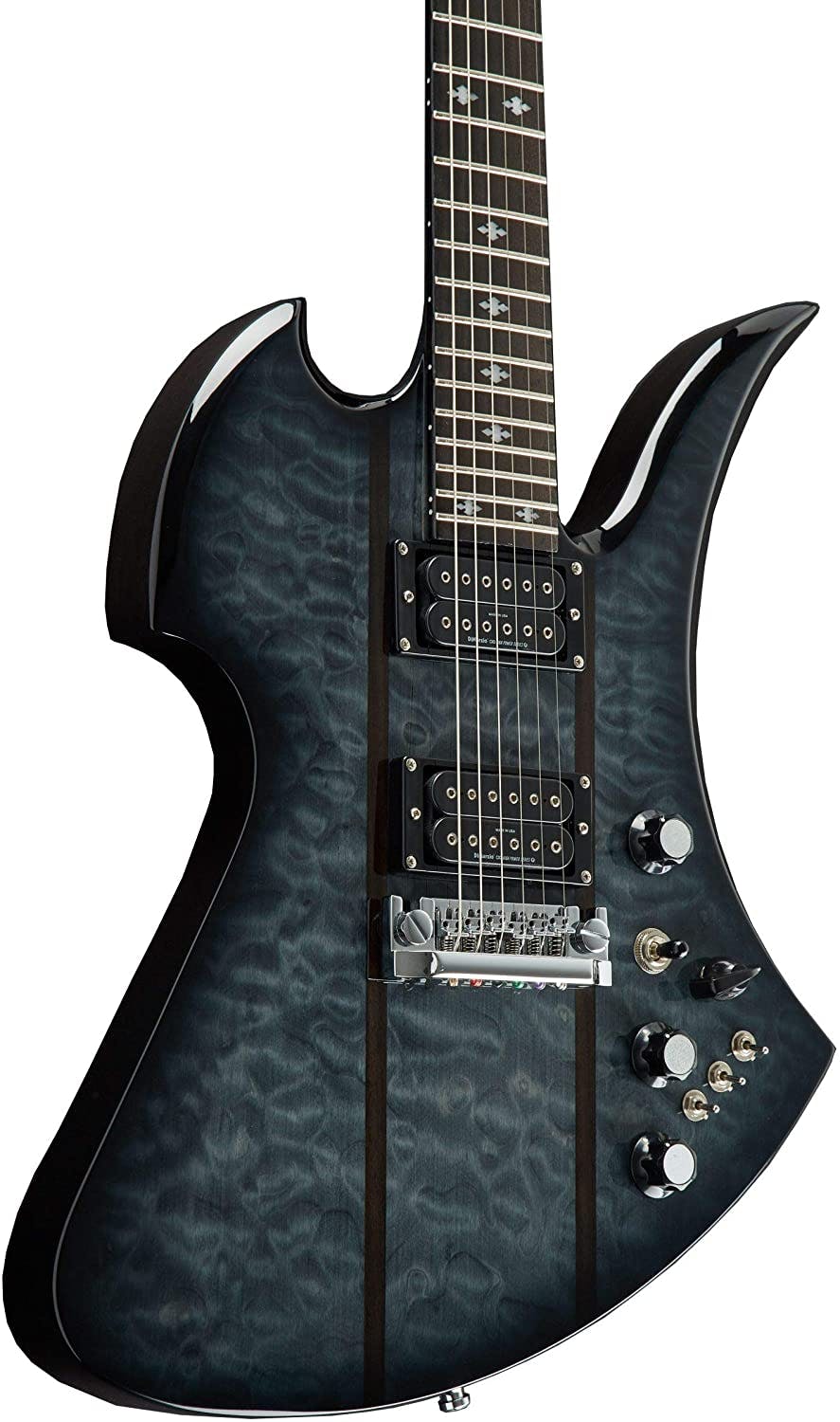 BC Rich Legacy Series Mockingbird STQ Hardtail Electric Guitar in Black  Burst - Andertons Music Co.
