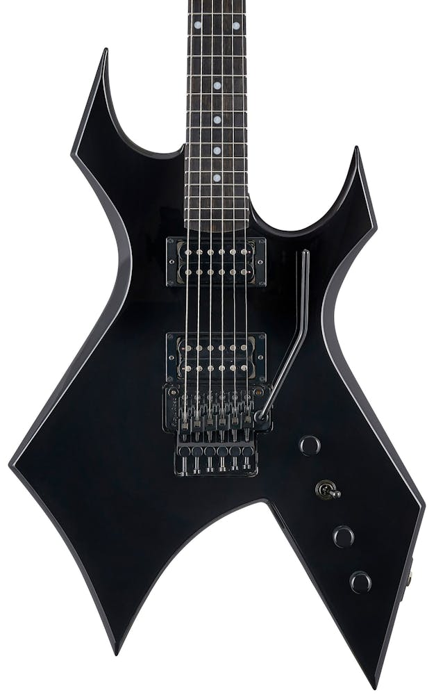 BC Rich Limited Edition Stranger Things NJ Warlock Electric Guitar in Liquid Black