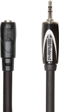 Roland RHC-25-3535 25FT / 7.5M Headphone Extension Cable, 3.5MM TRS Male To Female
