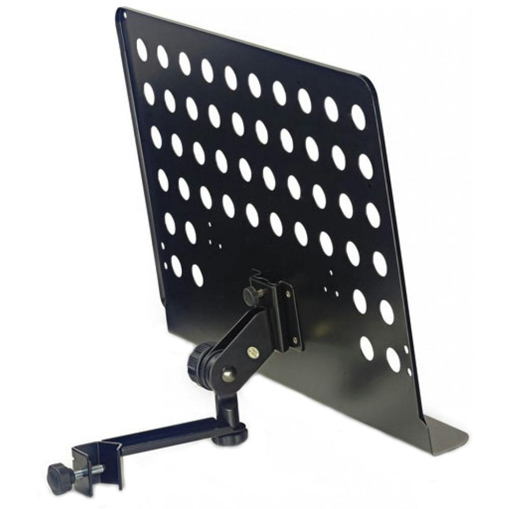 Stagg Large Music Stand with Adjustable arm (For Mic Stand)