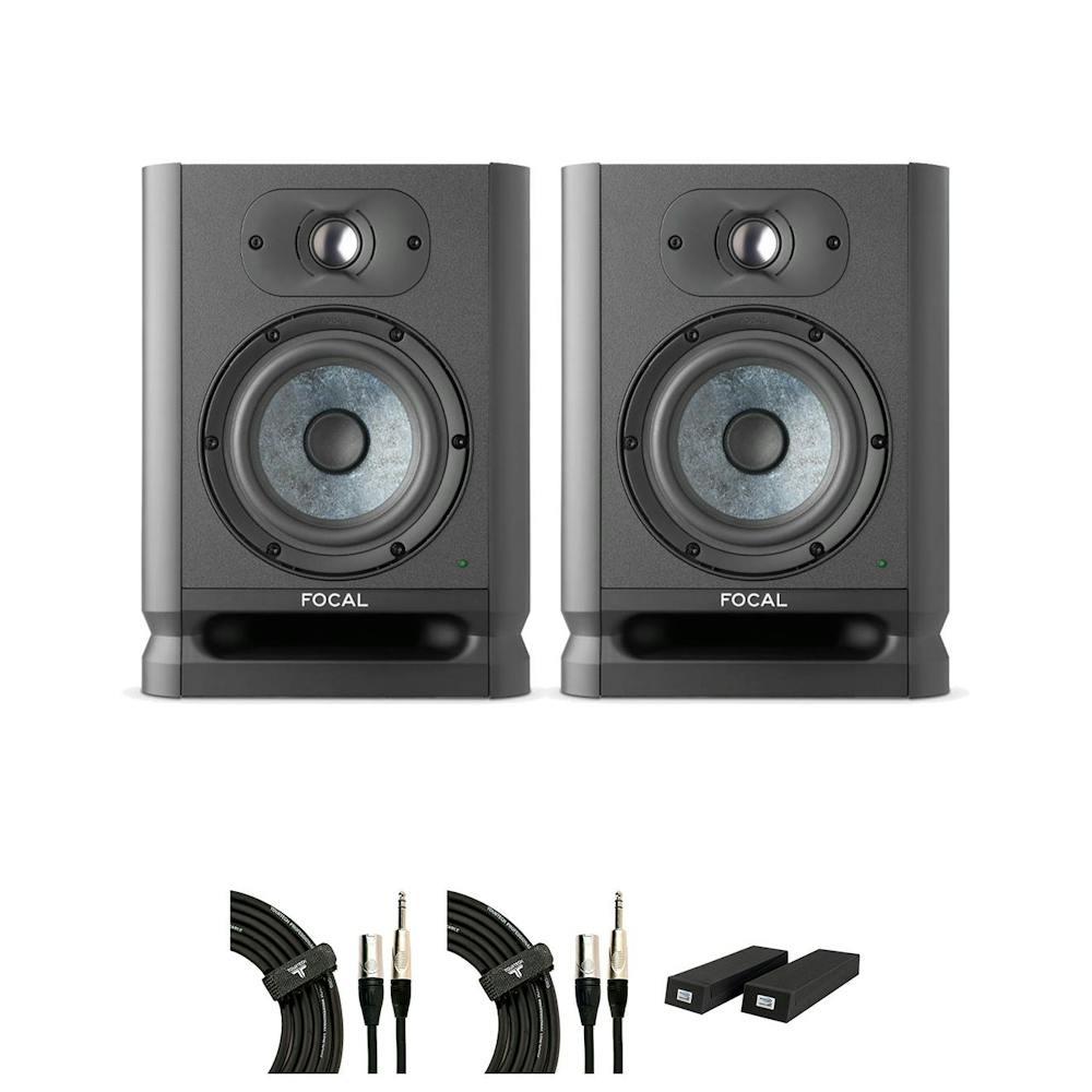 Focal Alpha 50 EVO Active Studio with Foam Pad and Cables