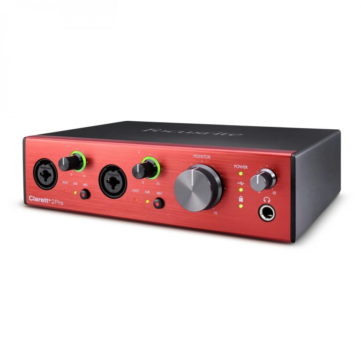 Focusrite Clarett+ 2Pre USB Audio Interface - Andertons Music Co.