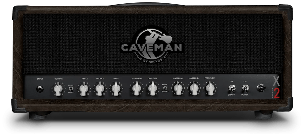 Caveman Audio X2 50 Watt Amp Head 6L6