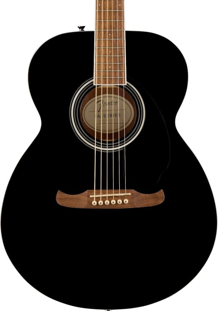 Fender DE FA-135 Concert Acoustic Guitar in Black