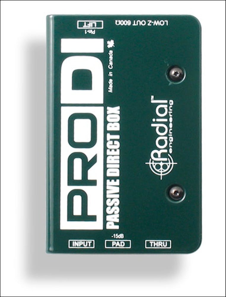 Radial PRO-DI Compact passive DI box (mono)