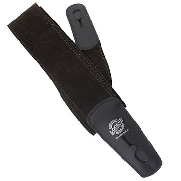 Lock-It Straps Suede Series Strap in Chocolate